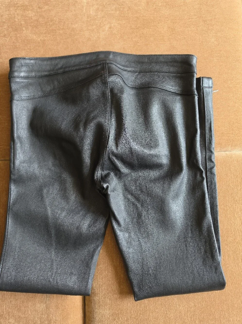 Cut25 By Yigal Azrouel 100% Leather Skinny Pants Black Sz 4